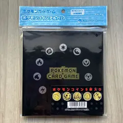 Pokemon Card Game Coin Album Japan NEW with 5 coins - Image 1