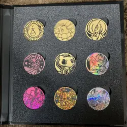 Pokemon Card Game Coin Album Japan NEW with 5 coins - Image 4