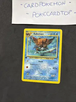 Pokemon Card KABUTOPS 25/75 1st-Neo Discovery - Eng-No Holo-Excel/nm! - Image 1