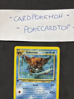 Pokemon Card KABUTOPS 25/75 1st-Neo Discovery - Eng-No Holo-Excel/nm! - Image 2
