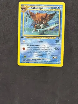 Pokemon Card KABUTOPS 25/75 1st-Neo Discovery - Eng-No Holo-Excel/nm! - Image 3