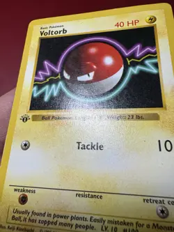 Voltorb 67/102 Shadowless 1st Edition Base Set Pokemon Card HP - Image 5