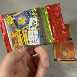 1999 Pokemon Action Flipz Premier Edition Pack 4 Cards, Charmander M3 - Image 3