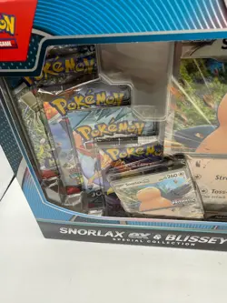 Pokemon Trading Card Game Snorlax ex and Blissey ex Special Collection Box - Image 2