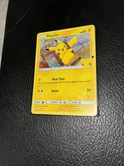Pokemon Pikachu 25/25 HOLO 25th Anniversary Mcdonalds Promo 2021 Card - Image 1