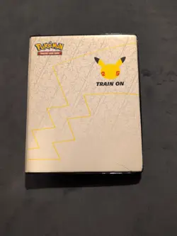 POKEMON JUMBO CARD LOT 9 (INCLUDES BINDER) Celebrations 25th Anniversary Binder - Image 1