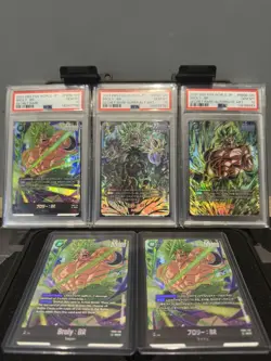 Broly FB06-120 PSA 10 Bundle Dragon Ball Super Card Game Fusion World - Image 2