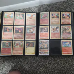 Pokemon Pikachu Ultra Pro-Binder Card Holder Yellow + Trading Card Set - Image 3