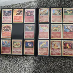 Pokemon Pikachu Ultra Pro-Binder Card Holder Yellow + Trading Card Set - Image 5