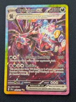 Hydreigon EX 240/191 Special Illustration Rare SV08 Surging Sparks Pokemon TCG - Image 1