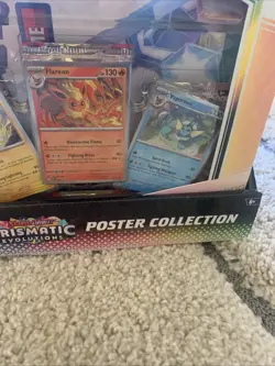 Pokemon Scarlet & Violet Prismatic Evolutions Poster Collection LOT OF 6 SEALED - Image 3