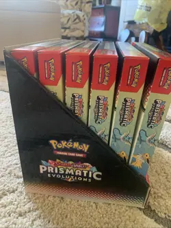Pokemon Scarlet & Violet Prismatic Evolutions Poster Collection LOT OF 6 SEALED - Image 4