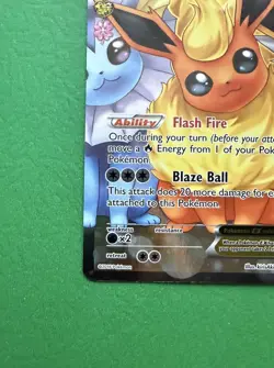Pokemon TCG Flareon EX Full Art Generations: Radiant Collection RC28/RC32 - Image 5
