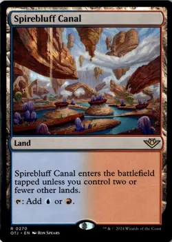 Spirebluff Canal Outlaws of Thunder Junction Regular NM R 0270 - Image 1