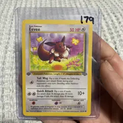 Pokemon TCG Eevee Jungle 1st EDITION 51/64 Regular Unlimited - Image 1