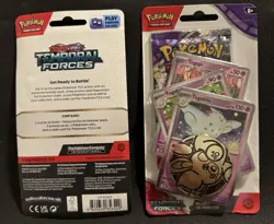 Pokemon SV Temporal Forces Premium Checklane Blister Lot (2x) Togepi Line Sealed - Image 2