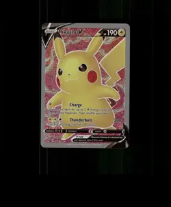 FAN-ART READ DESCRIPTION BELOW SPARKLING HOLO Pikachu Card Pokemon Card p2 - Image 1