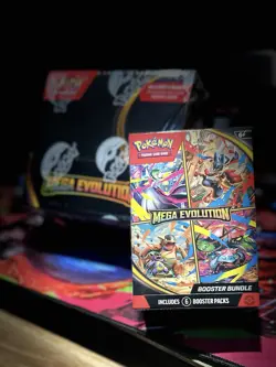 Pokemon TCG: Mega Evolution Enhanced Booster Box & Booster Bundle New Sealed - Image 1