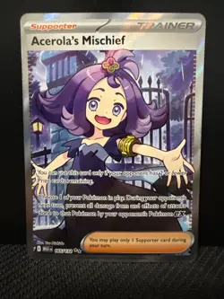 Acerola's Mischief - 165/132 - Ultra Rare - Mega Evolutions - Pokemon - NM/M - Image 1