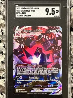 Pokemon TCG Lost Origins Eternatus VMAX TG22 Graded SCG Slab Rare Holo - Image 1