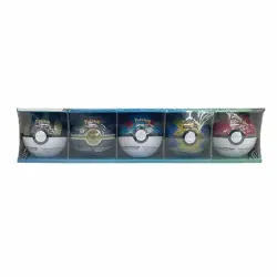 Pokemon TCG Pokeball Tins 5 Summer Pack 2022 Costco Exclusive Booster - Image 1