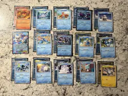 Pokemon Mega Evolutions 2025 Complete Master Base Set 1-132 All C/U/R/Ex/Reverse - Image 3