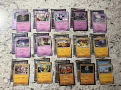 Pokemon Mega Evolutions 2025 Complete Master Base Set 1-132 All C/U/R/Ex/Reverse - Image 5