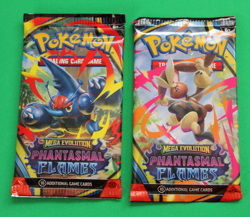 POKEMON MEGA EVOLUTION PHANTASMAL FLAMES 2 BOOSTER PACKS SEALED - Image 1