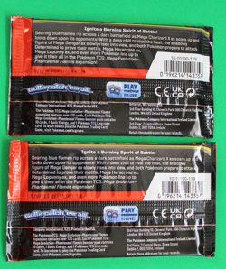 POKEMON MEGA EVOLUTION PHANTASMAL FLAMES 2 BOOSTER PACKS SEALED - Image 4