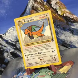 Dragonite - 5 Pokemon 1999 WB First Movie - Black Star Promo MP - Image 2