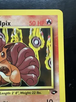 Pokemon Blaine's Vulpix 66/132 Gym Challenge-1st Edition Regular (NM) - Image 3