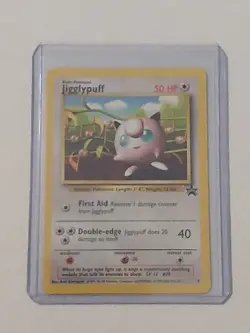 Jigglypuff 7 NM Black Star Promo WOTC Vintage Pokemon TCG R8 - Image 1
