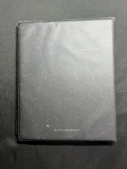 Vintage Yu-Gi-Oh! Trading Card Game Binder 1996 Konami Original Logo Black Album - Image 2