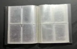 Vintage Yu-Gi-Oh! Trading Card Game Binder 1996 Konami Original Logo Black Album - Image 3