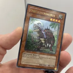 Yugioh! LP Destroyersaurus - FOTB-EN017 - Ultimate Rare - 1st Edition Lightly Pl - Image 2