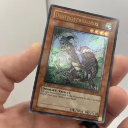 Yugioh! LP Destroyersaurus - FOTB-EN017 - Ultimate Rare - 1st Edition Lightly Pl - Image 3