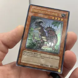 Yugioh! LP Destroyersaurus - FOTB-EN017 - Ultimate Rare - 1st Edition Lightly Pl - Image 4