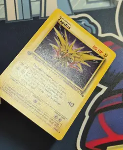 Zapdos 30/62 Rare 1st Edition Fossil Set Pokemon Card WotC 1999 NM- - Image 4