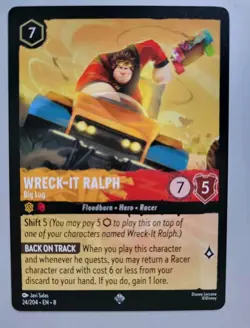 Disney Lorcana TCG - Reign of Jafar: Wreck-It Ralph (024/204) - Super Rare - NM - Image 1