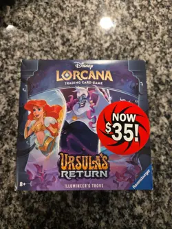 Disney Lorcana Ursula's Return Illumineer's Trove Trading Card Game - Image 1