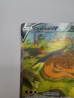 Pokemon TCG Charizard v SWSH260 Sword & Shield Promo Card Near Mint Condition - Image 2
