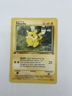 1st Edition Pikachu 60/64 Jungle Pokemon Card WOTC - Near Mint - Image 1