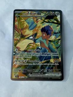 Pokemon TCG Journey Together 186/159 Hop’s Zacian EX Special Illustration - NM - Image 1