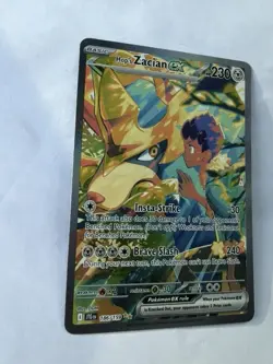 Pokemon TCG Journey Together 186/159 Hop’s Zacian EX Special Illustration - NM - Image 3