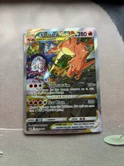 Charizard VSTAR SWSH262 Full Art Holo Pokemon TCG Promo Card Near Mint Condition - Image 1