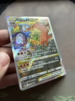 Charizard VSTAR SWSH262 Full Art Holo Pokemon TCG Promo Card Near Mint Condition - Image 3