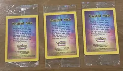 3 x Ancient Mew Promos - Factory Sealed - Pokemon 2000 Movie - Image 2