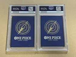 PSA 10 ONE PIECE Card Game 2nd Anniversary Promo ZORO NAMI Set Japanese - Image 2