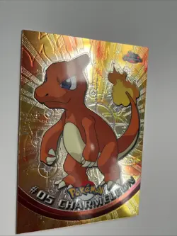 Charmeleon #5 2000 Tops Chrome Series 1 Pokemon Card Full Holo Mint Condition - Image 2