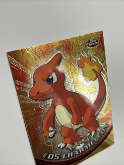 Charmeleon #5 2000 Tops Chrome Series 1 Pokemon Card Full Holo Mint Condition - Image 3